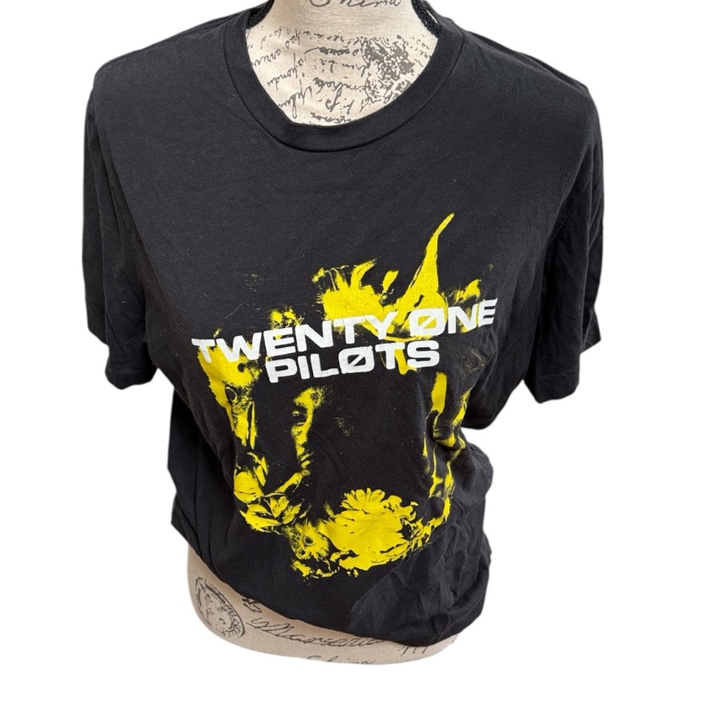 21 Pilots Black and Yellow Graphic Tee